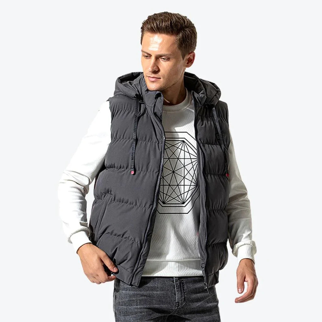 Gilet Chauffant à Capuche HeatPro®