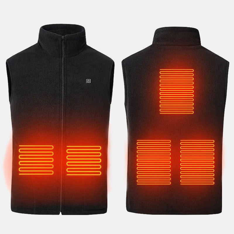 Gilet Chauffant Polaire