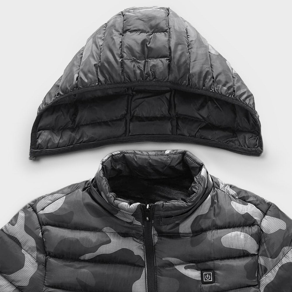 Doudoune Chauffante Camouflage
