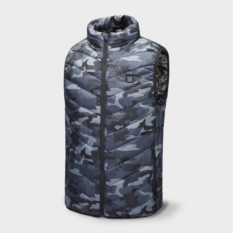 Gilet Chauffant Camouflage