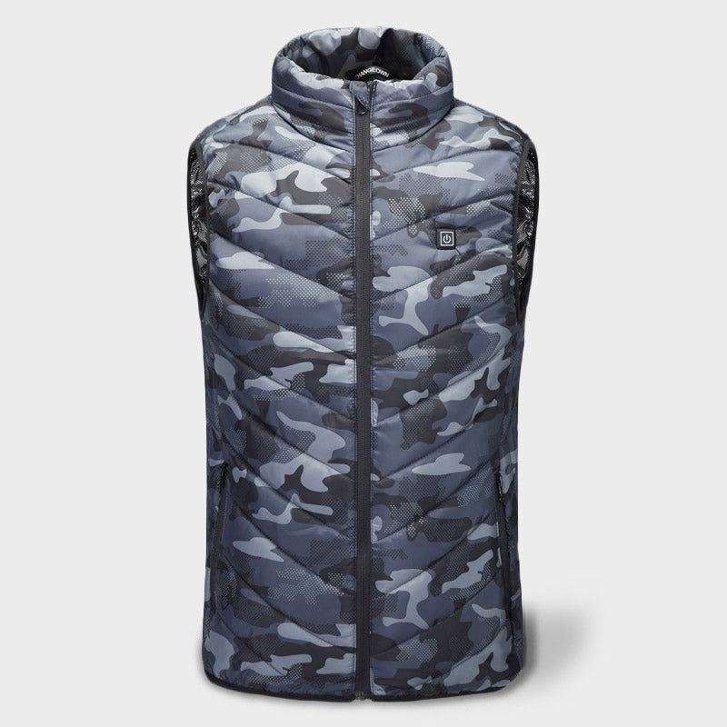 Gilet Chauffant Camouflage