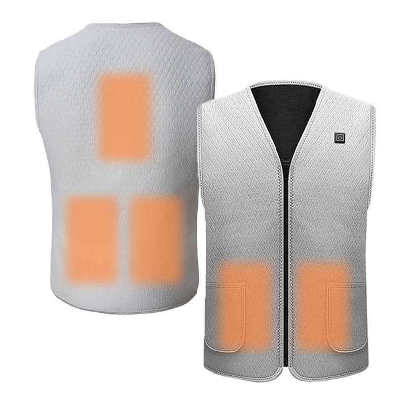 Gilet Chauffant Electrique Fin