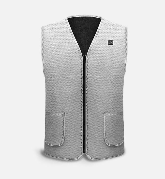 Gilet Chauffant Electrique Fin
