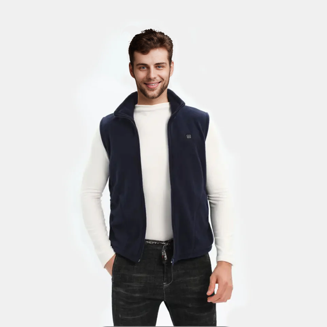 Gilet Chauffant Polaire