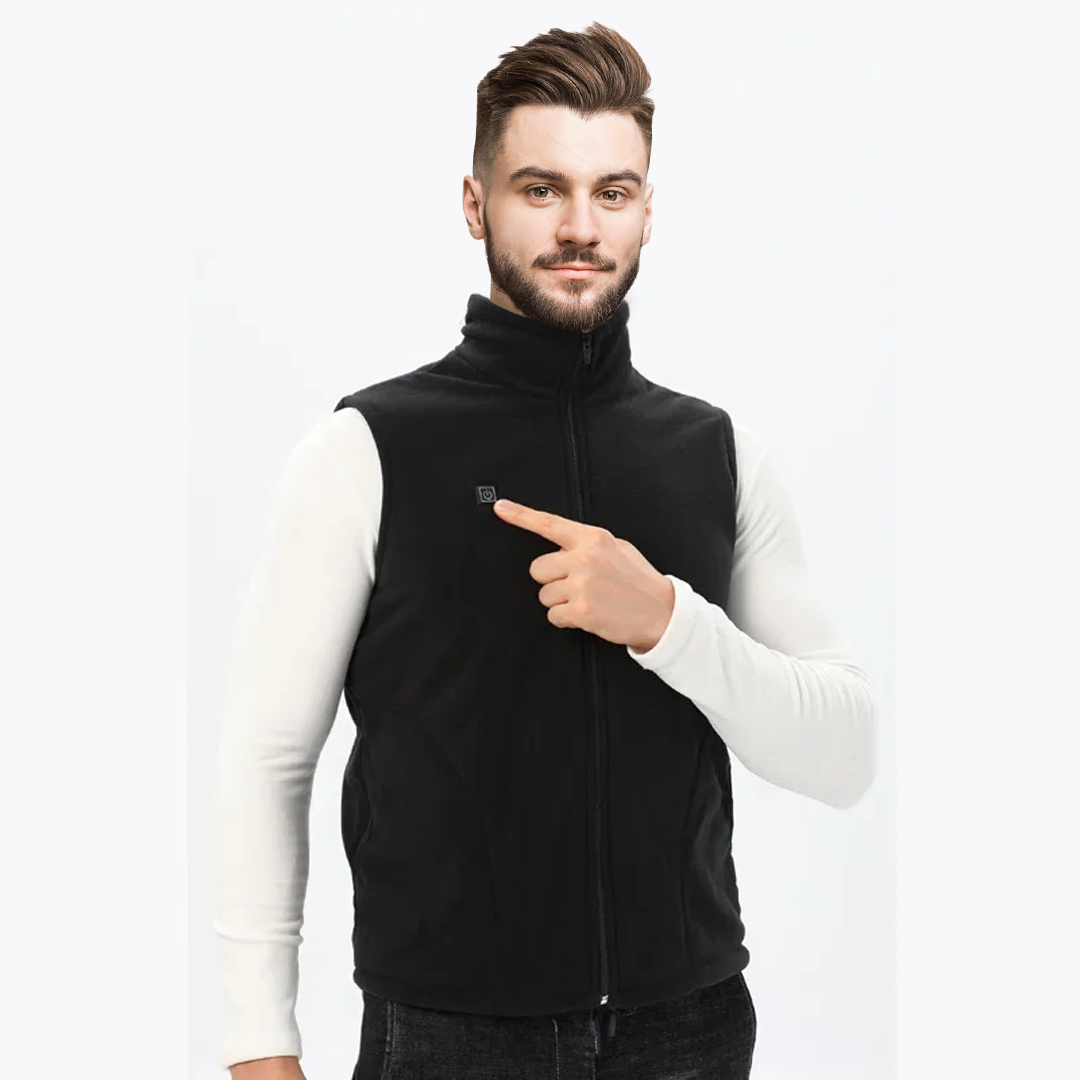 Gilet Chauffant Polaire